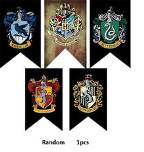 Load image into Gallery viewer, Magic Hogwarts College Flags