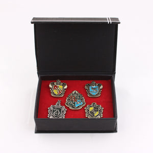 5 PCS Harry Potter Four Academy Badges
