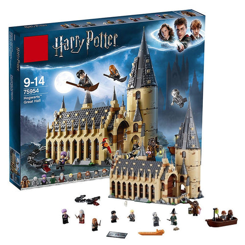 983pcs Hogwarts Great Hall Building Blocks