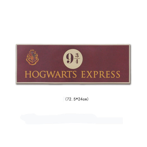 Hogwarts Express Platform 9 3/4 Poster 1 Pcs
