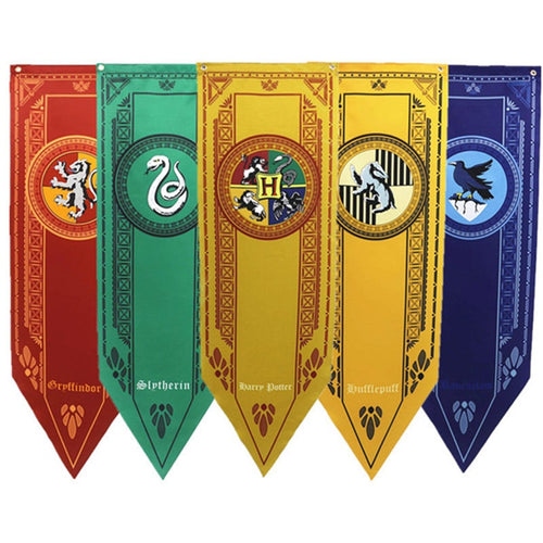 Harry Potter Party Supplies College Flag Banners
