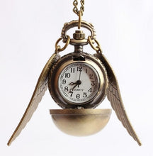 Load image into Gallery viewer, Quidditch Balls Snitch Necklace