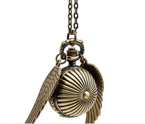 Quidditch Balls Snitch Necklace
