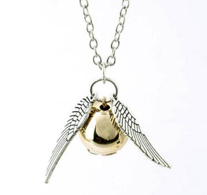 Quidditch Balls Snitch Necklace