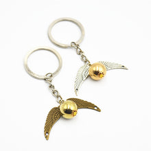 Load image into Gallery viewer, Hot Golden Snitch Key Chain