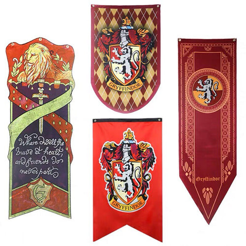4pcs Pack Harry Potter Banners